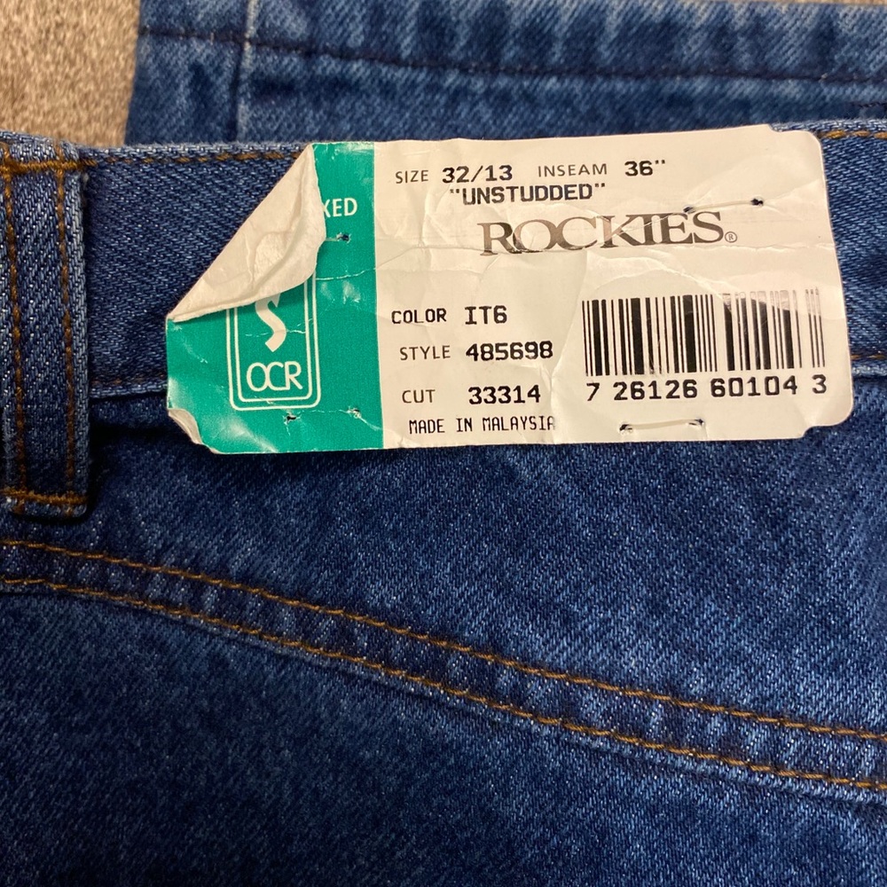 VINTAGE Rockies 32/13 inseam 36”